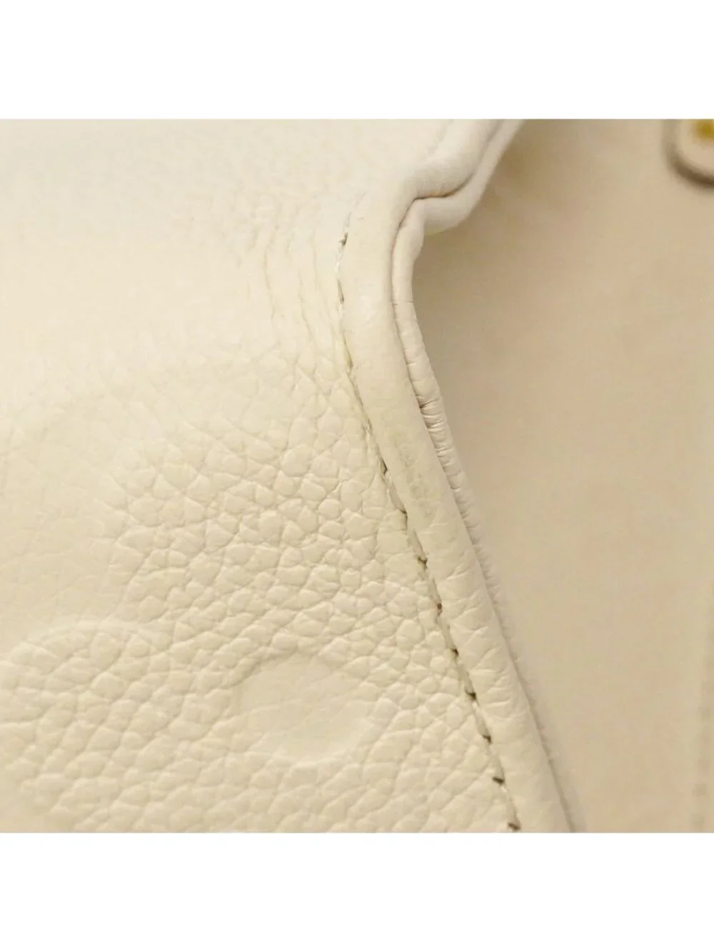 Louis Vuitton Handbag Monogram Empreinte On The Go PM Cream 2-Way